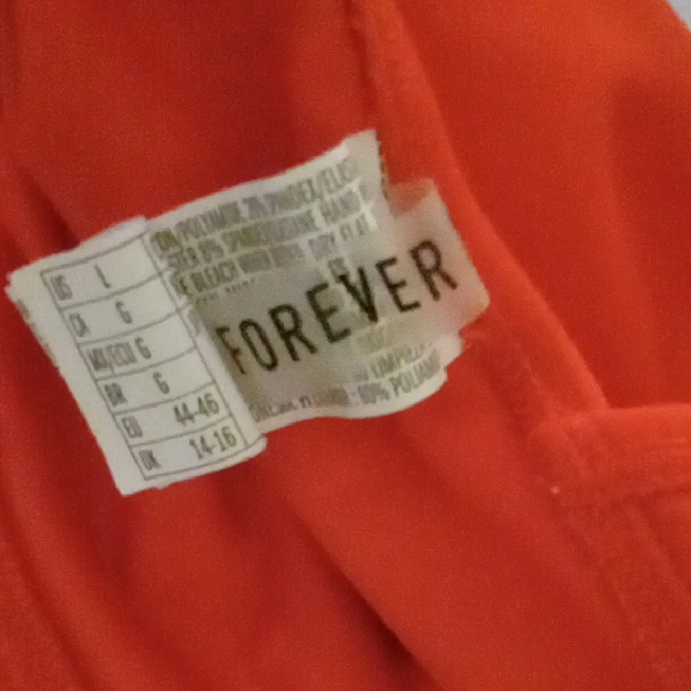 Forever 21 Orange Women's One Piece Swimsuit - Picture 6 of 6